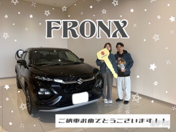 フロンクスをご納車しました！！